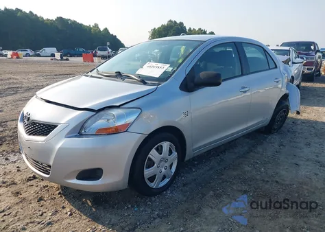 2010 Toyota Yaris from USA, damaged, VIN JTDBT4K33A1368411